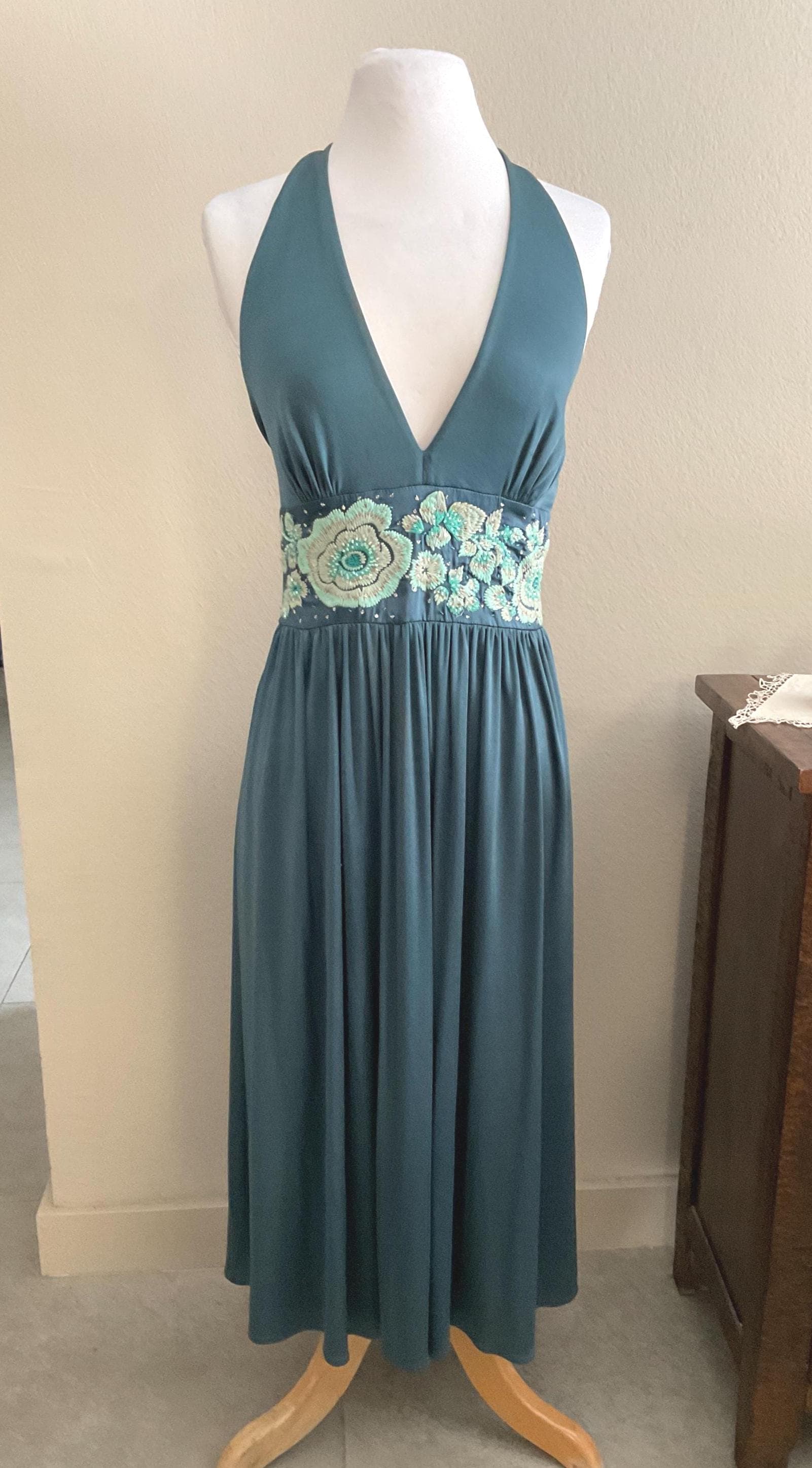 Turquoise Wedding Guest Dress - Etsy