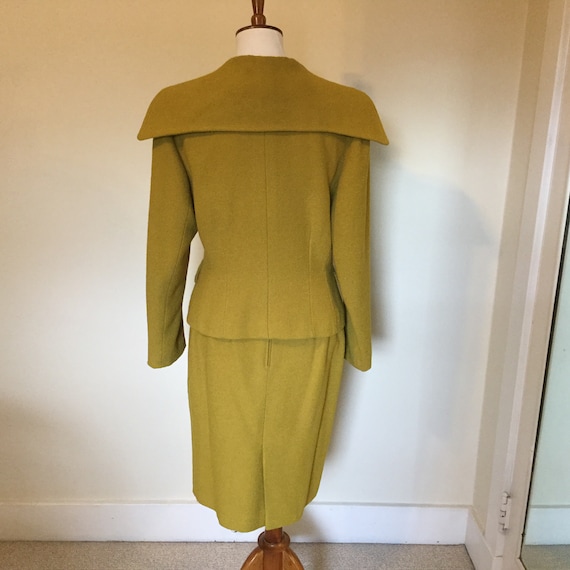 Emmanuelle Khanh Paris Vintage Wool Suit / VTG 80… - image 6