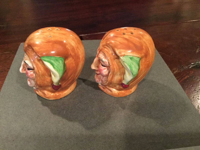 TOBY SALT PEPPER Pirates Heads Shakers Hal Seyfifyhave Vintage Japan Toby Pirate Heads s /& p Collectible Salt Pepper Shakers