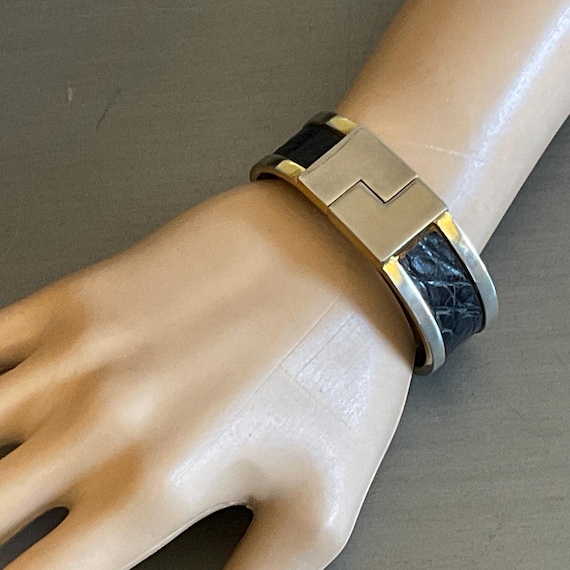 Vintage Loewe Bracelet Silver Tone Cuff Style 6.5” / Loewe Vintage Loewe Bracelet Silver Tone Cuff Style 6.5” / Loewe