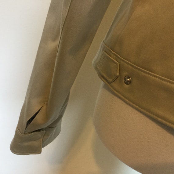 LAFAYETTE 148 Khaki Cropped Jacket Size 8 / Khaki… - image 6