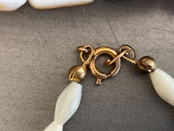 Lot Shell Bracelets 3 Piece Abalone Shell & Bead … - image 9