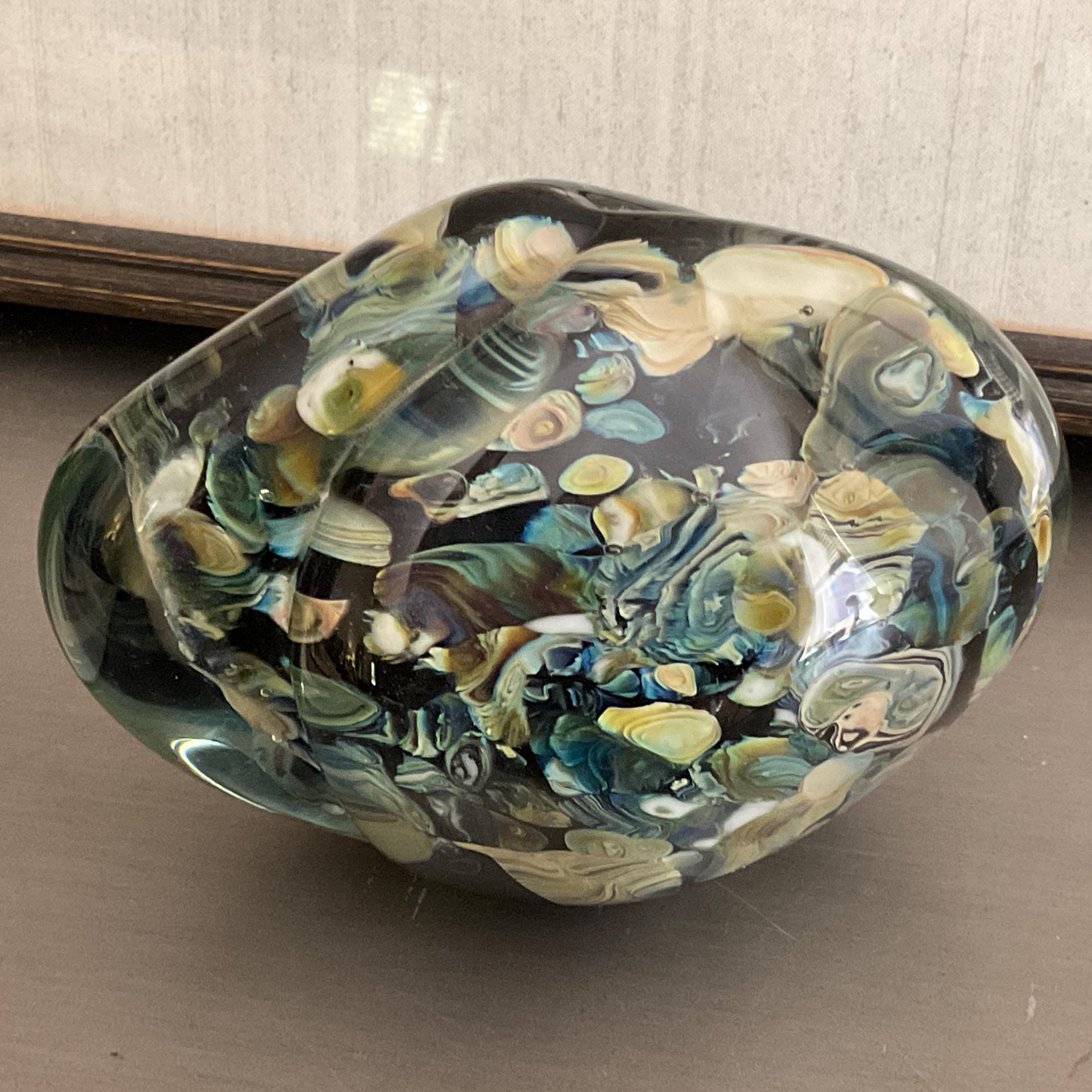 Eickholt Glass Paperweight - Etsy