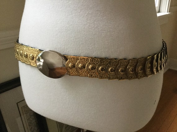 stretch metal belt