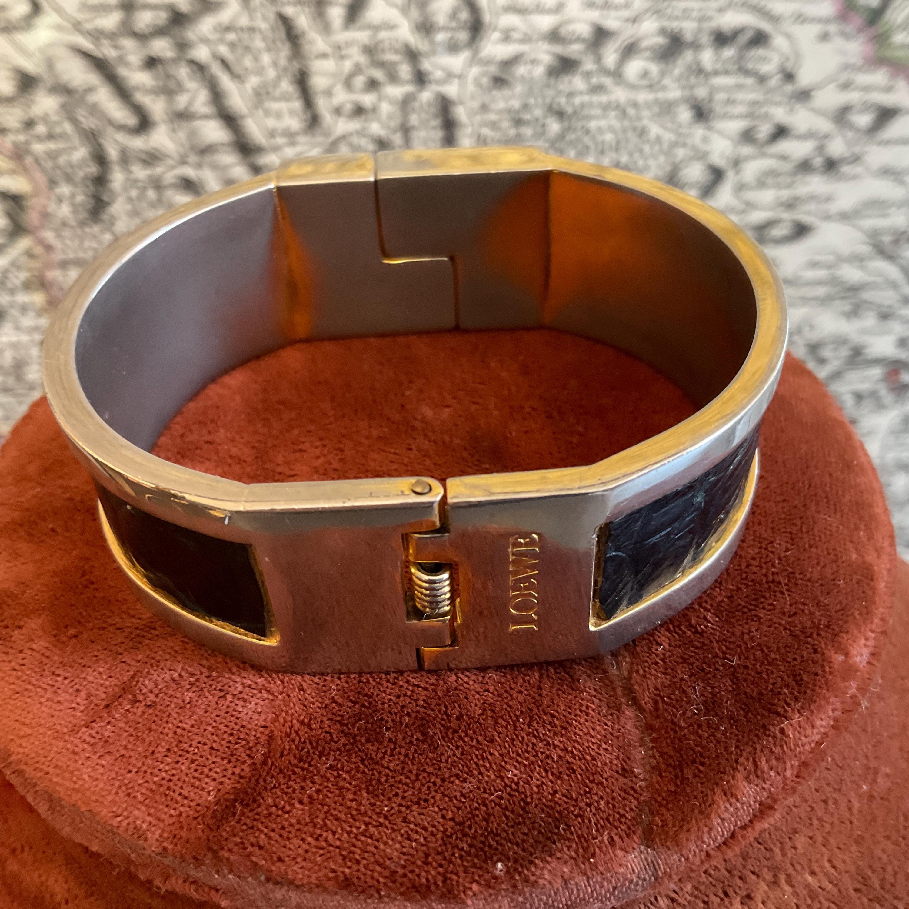 Vintage Loewe Bracelet Silver Tone Cuff Style 6.5” / Loewe Vintage Loewe Bracelet Silver Tone Cuff Style 6.5” / Loewe