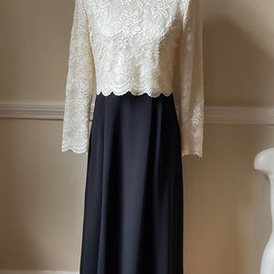 talbots wedding guest dresses Women's Black Cocktail and Party Talbots Satin Beaded Cocktail Dress
