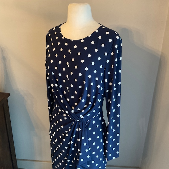 Lauren Polka Dot Wrap Dress / Ralph Lauren Polka D