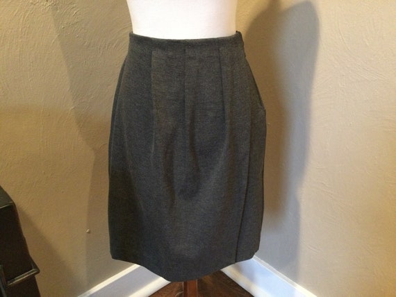 Gray Dirndl Wrap Short Skirt / Banana Republic Dirndl Wrap - Etsy