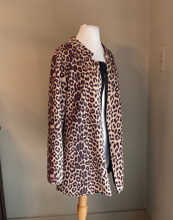 Leopard Duster, Leopard Open Front Duster, Animal 