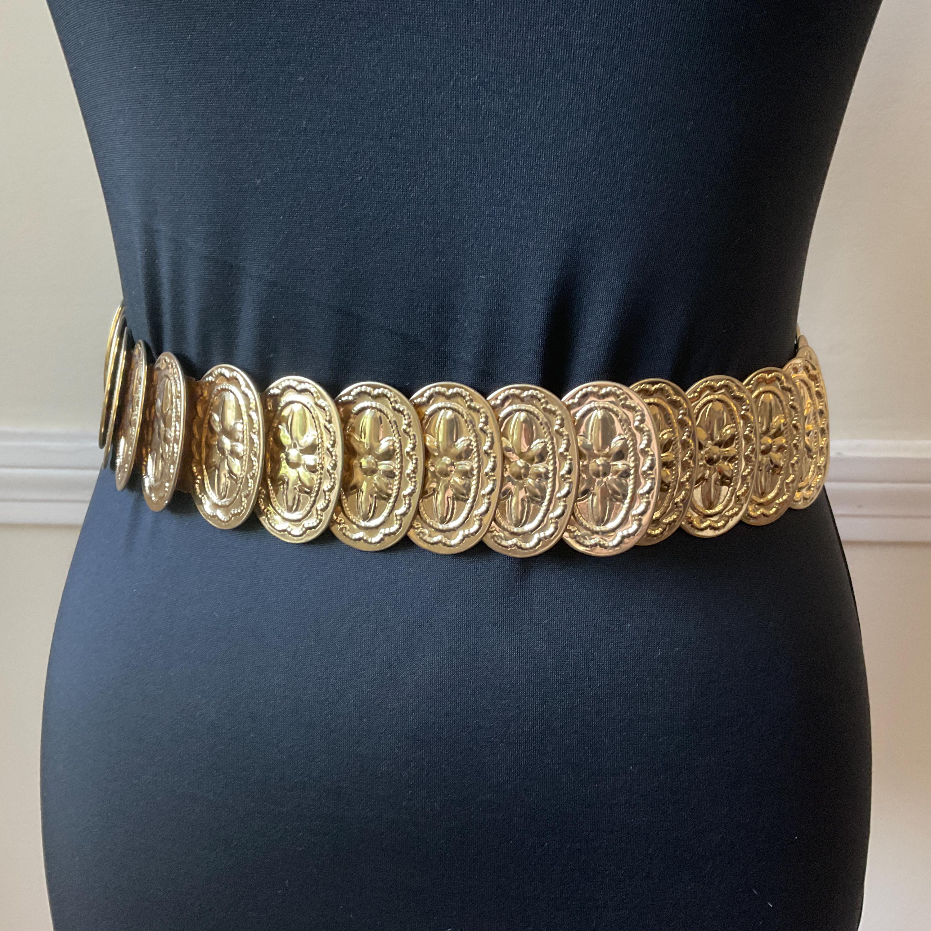 Leather Disc Belt - Etsy display picture 3