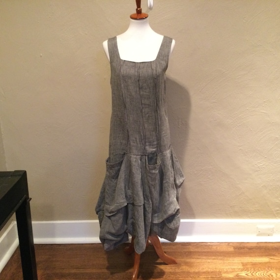 Lilith Lagenlook / Made in France / Gray Tencel Li