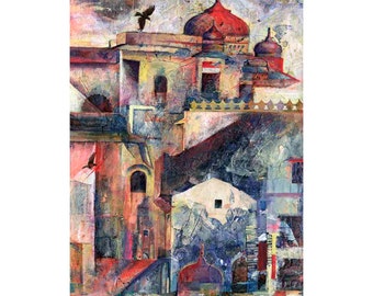 Castle Bijaipur- Rajasthan (Fine Art Gicleé, signed limited edition of 25 print)