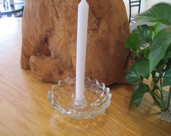 Indiana Glass Whitehall Candle Holder - Item #1246