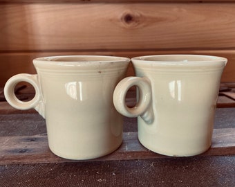 Pair of Fiestaware Coffee Mugs