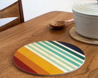 SUNSET trivet centerpiece / desk coaster