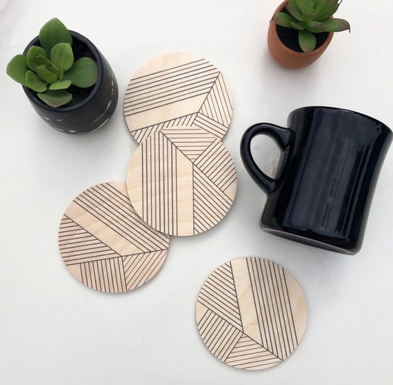 modern coaster set