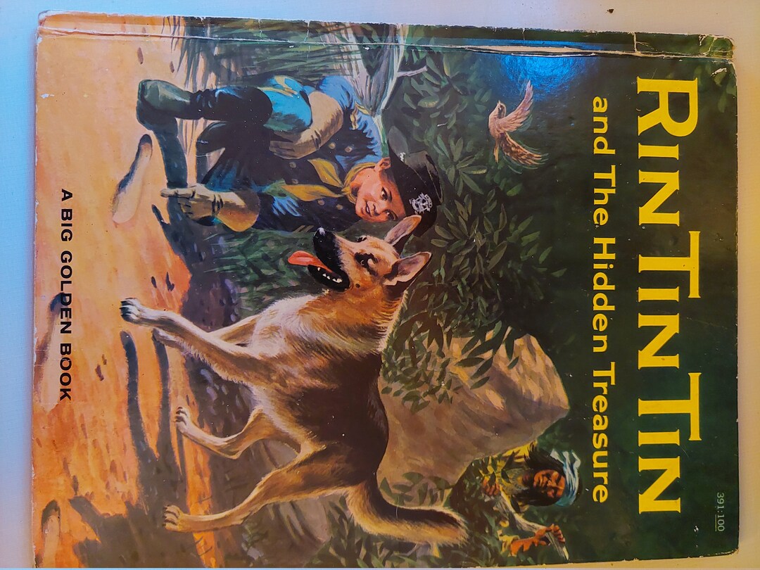 Children's Golden Book Rin Tin Tin - Etsy Australia