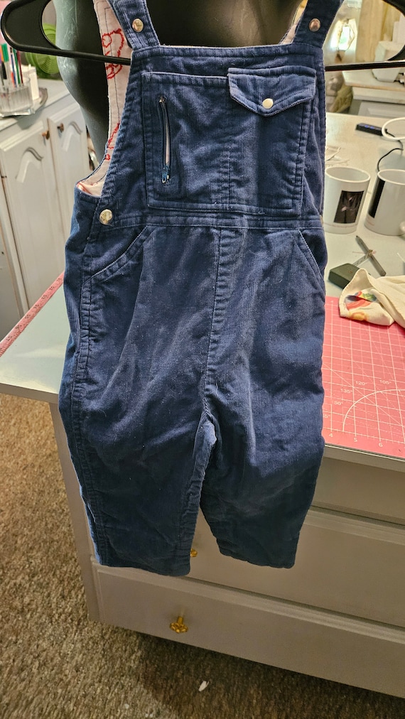 Mid Century Baby Overalls