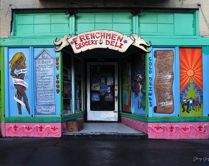 New Orleans photo FRENCHMEN STREET STORE photography print picture travel food drink