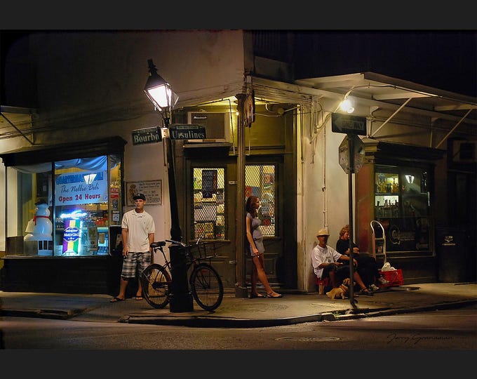 Photography New Orleans FRIDAY NIGHT color fine art photograph framed unframed