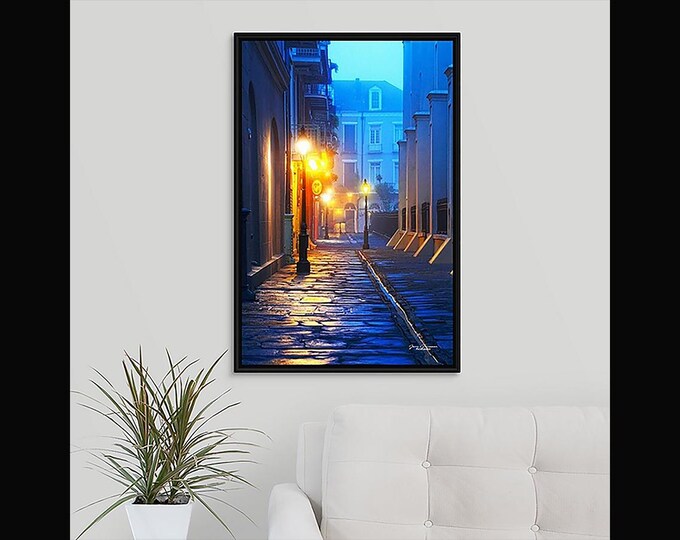 Photography New Orleans PIRATES ALLEY early morning. French Quarter New Orleans photograph photo picture