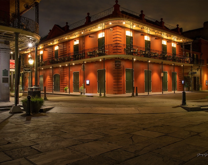 New Orleans LE PETIT / TABLEAU Theatre and Restaurant matted framed fine art photography, canvas prints photo prints Nola Jackson Square