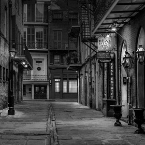 New Orleans Photography CABILDO ALLEY Fine Art French Quarter Photo Print Picture Wall Hanging