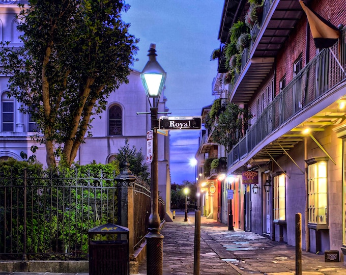 New Orleans photography "3 to 6" Pirates Alley photo photograph picture print canvas