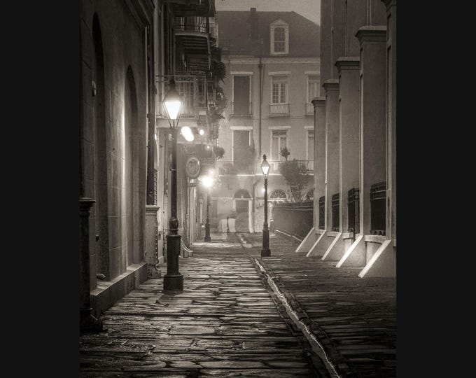 PIRATES ALLEY Early Morning, New Orleans photo prints, or canvas