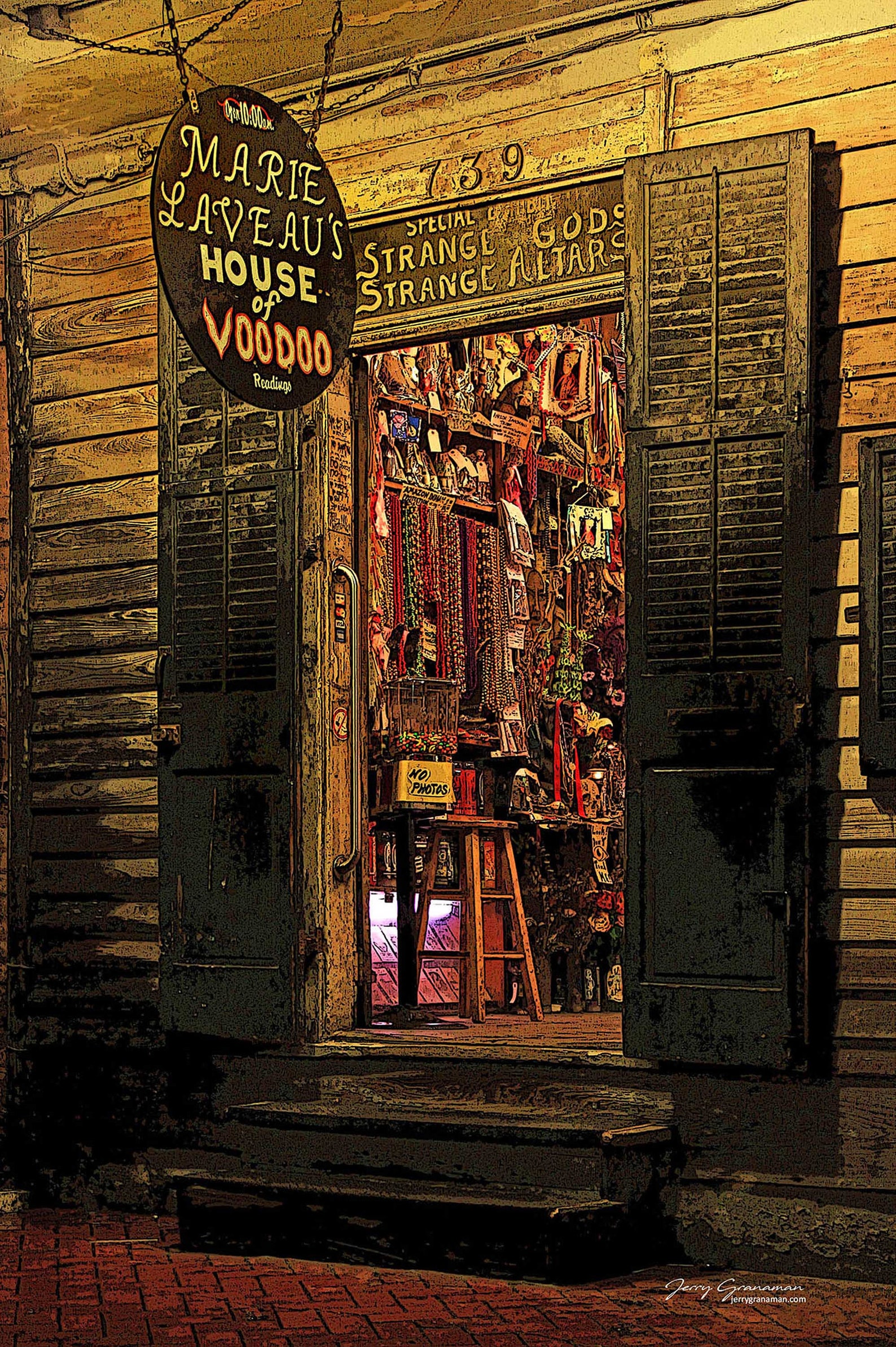 Photography MARIE LAVEAU'S Voodoo Shop New Orleans Bourbon Etsy