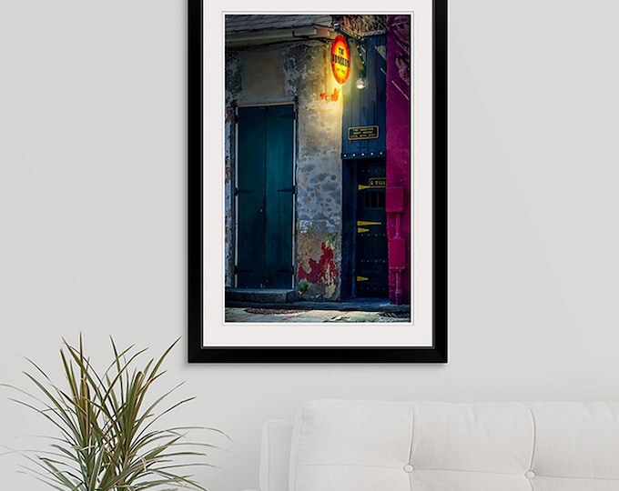 Photography THE DUNGEON French Quarter New Orleans canvas print photo fine art wall hanging photograph