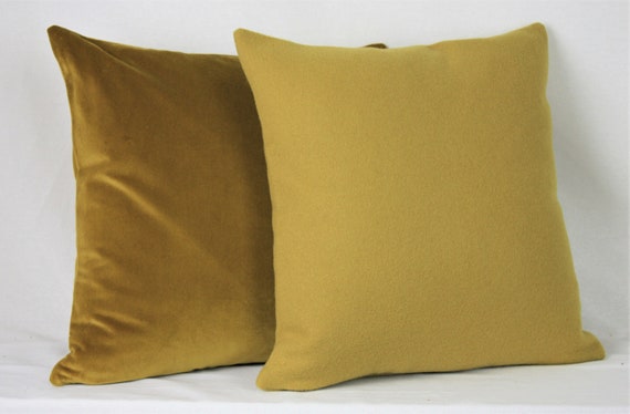 mustard rectangle cushion