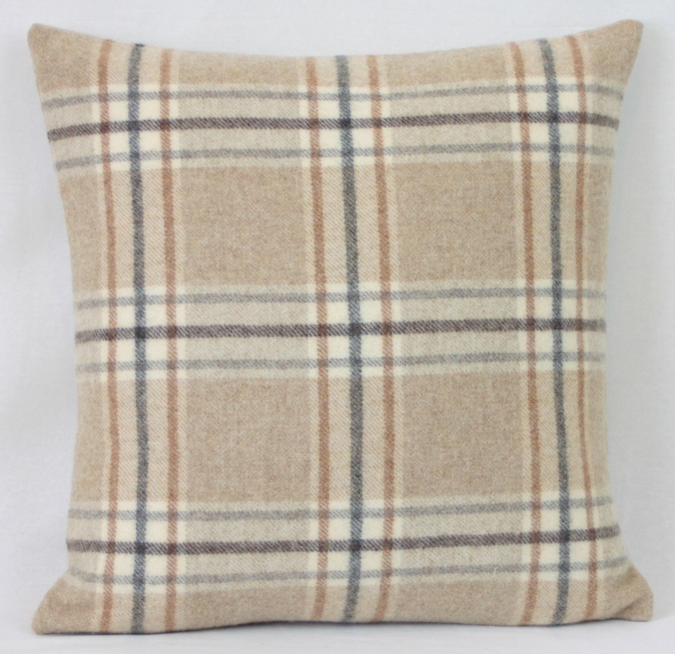 【関税&送料込】Burberry Printed Fabric Pillow Check Slip On Burberry Pillow - Etsy