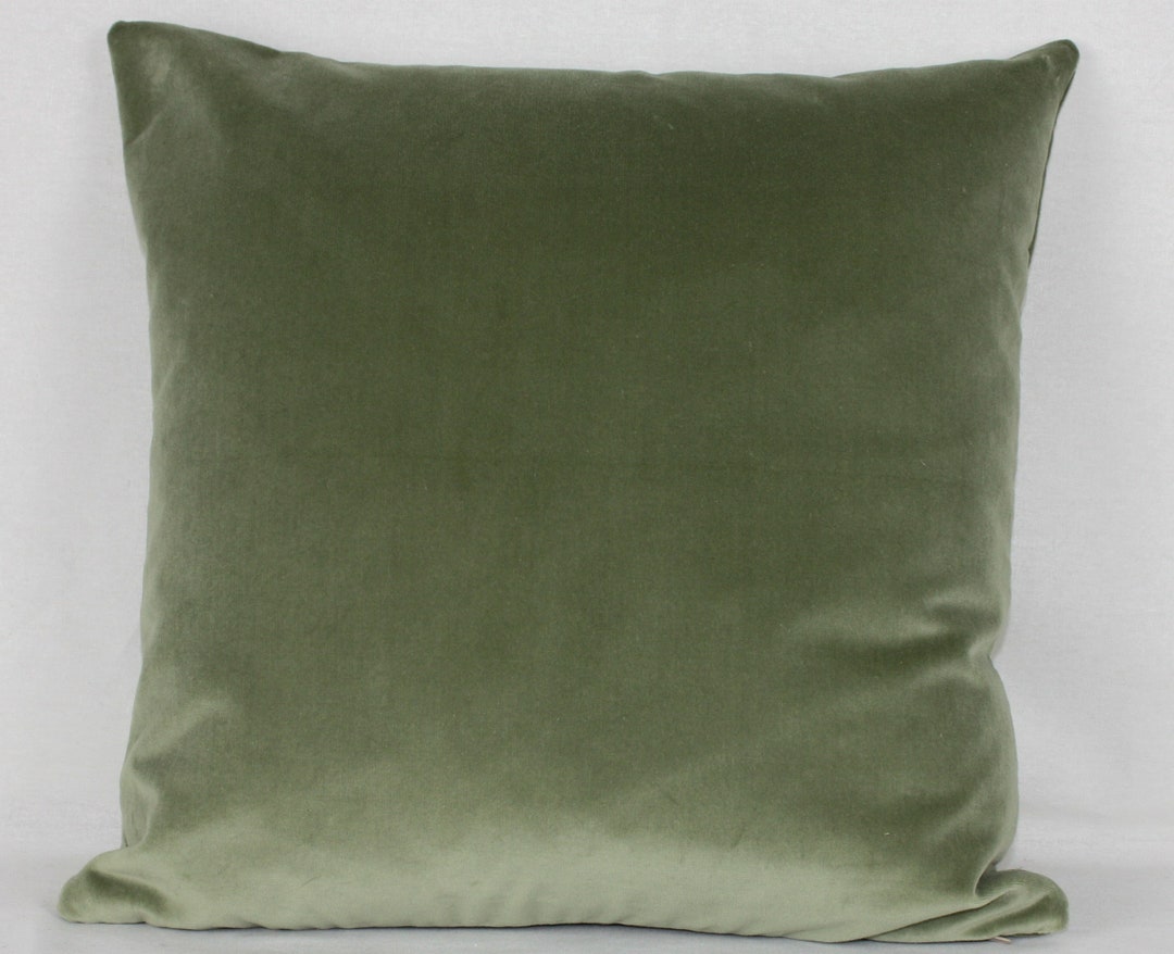 Sage velvet pillows best sale