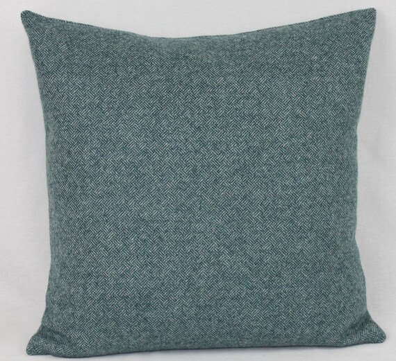 Teal azul verde parquet 100 lana Abraham Luna brit nico hecho