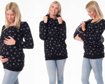 3in1 T-shirt still shirt + still scarf stars