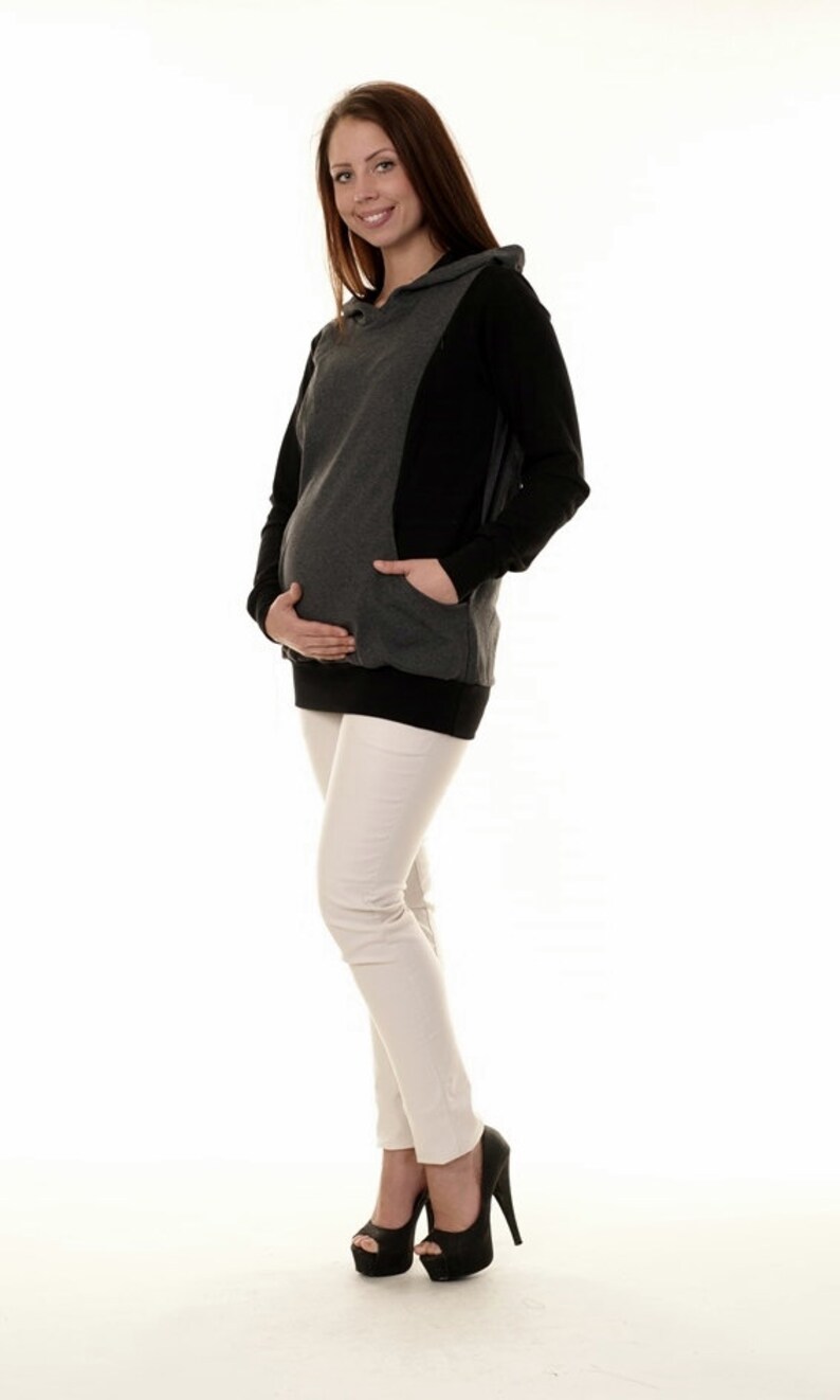 Retiderine breastbeating sweater 3in1 maternity wear