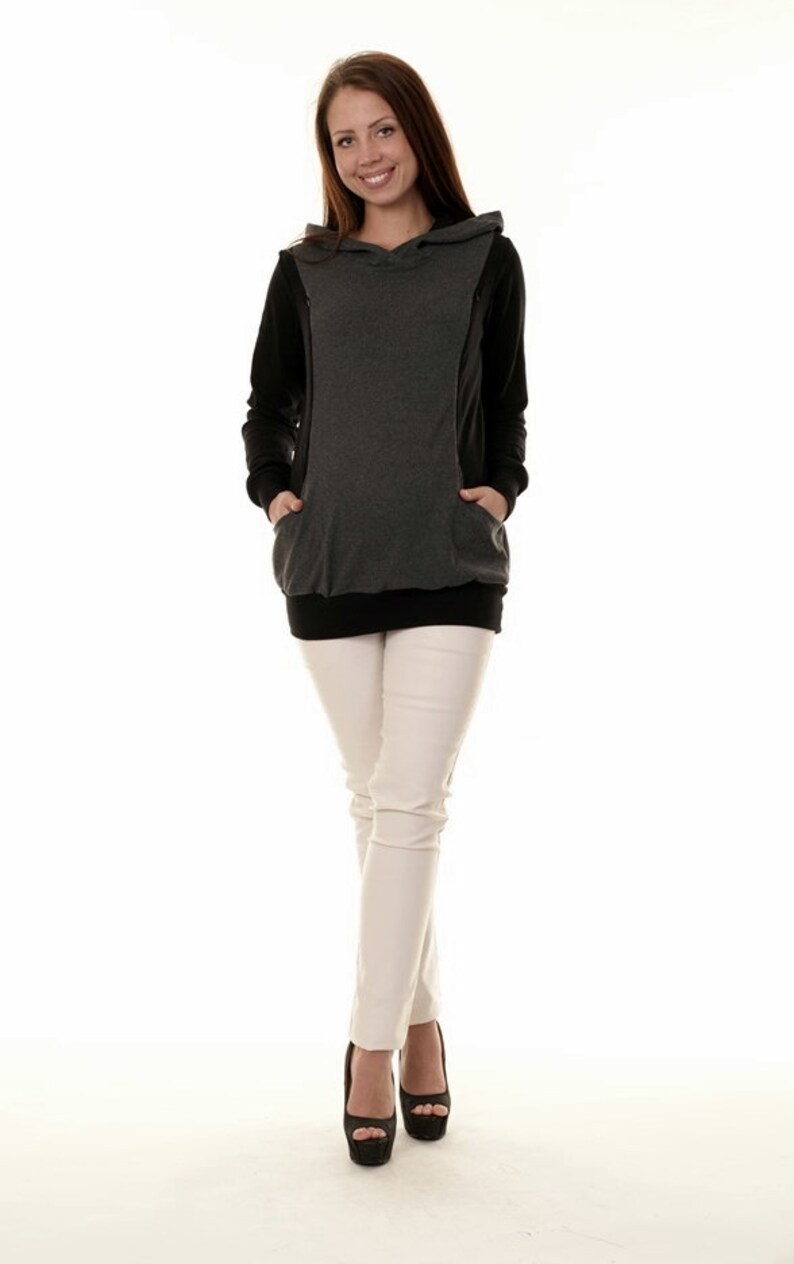 Retiderine breastbeating sweater 3in1 maternity wear