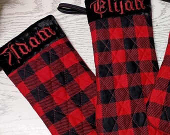 CUSTOM CHRISTMAS STOCKINGS • Get your loved one a beautiful customisable Xmas stocking for the Holidays