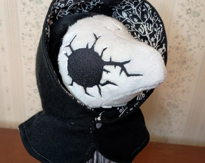 PLAGUE DOCTOR PLUSHIE Toy • so cute and unique • perfect holiday gift and absolutely adorable