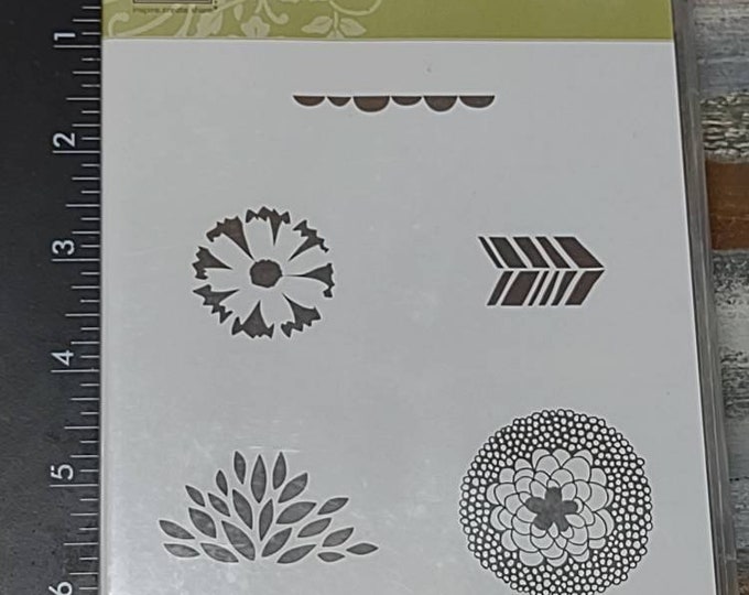 Stampin' Up brand new set of 5 petal parade
