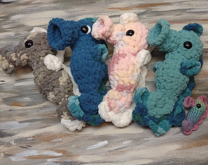SEAHORSE CROCHET PLUSHIE Toy animal plush stuffed animal