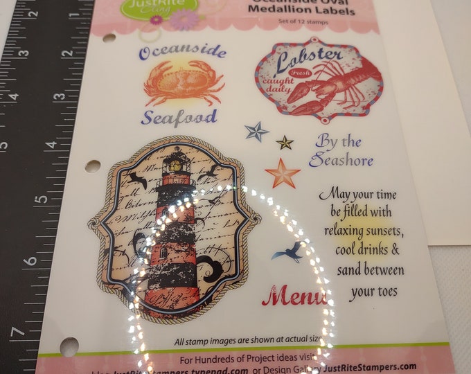 Sentiment stamps- Mother's day - smiles and butterflies - seaside, seahorses, sea shores lobster stamps, rubber stamp sets