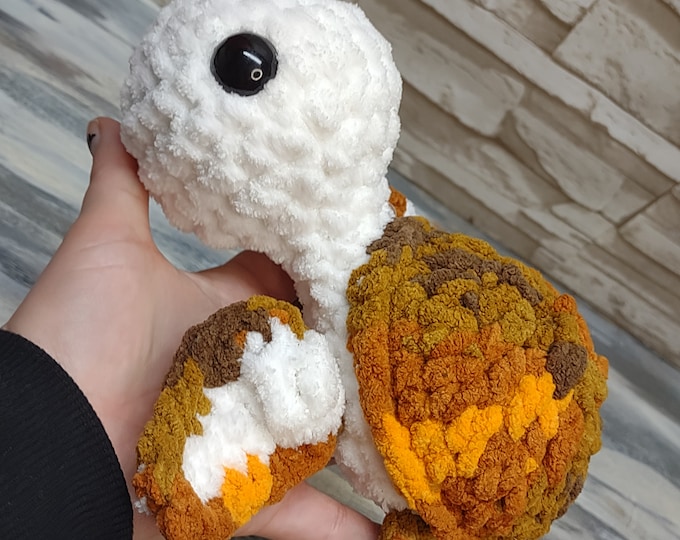 TURTLE CROCHET PLUSH Animal great gift for animal lovers nature enthusiasts outdoorsman sea master Captain of the sea gift boat men women