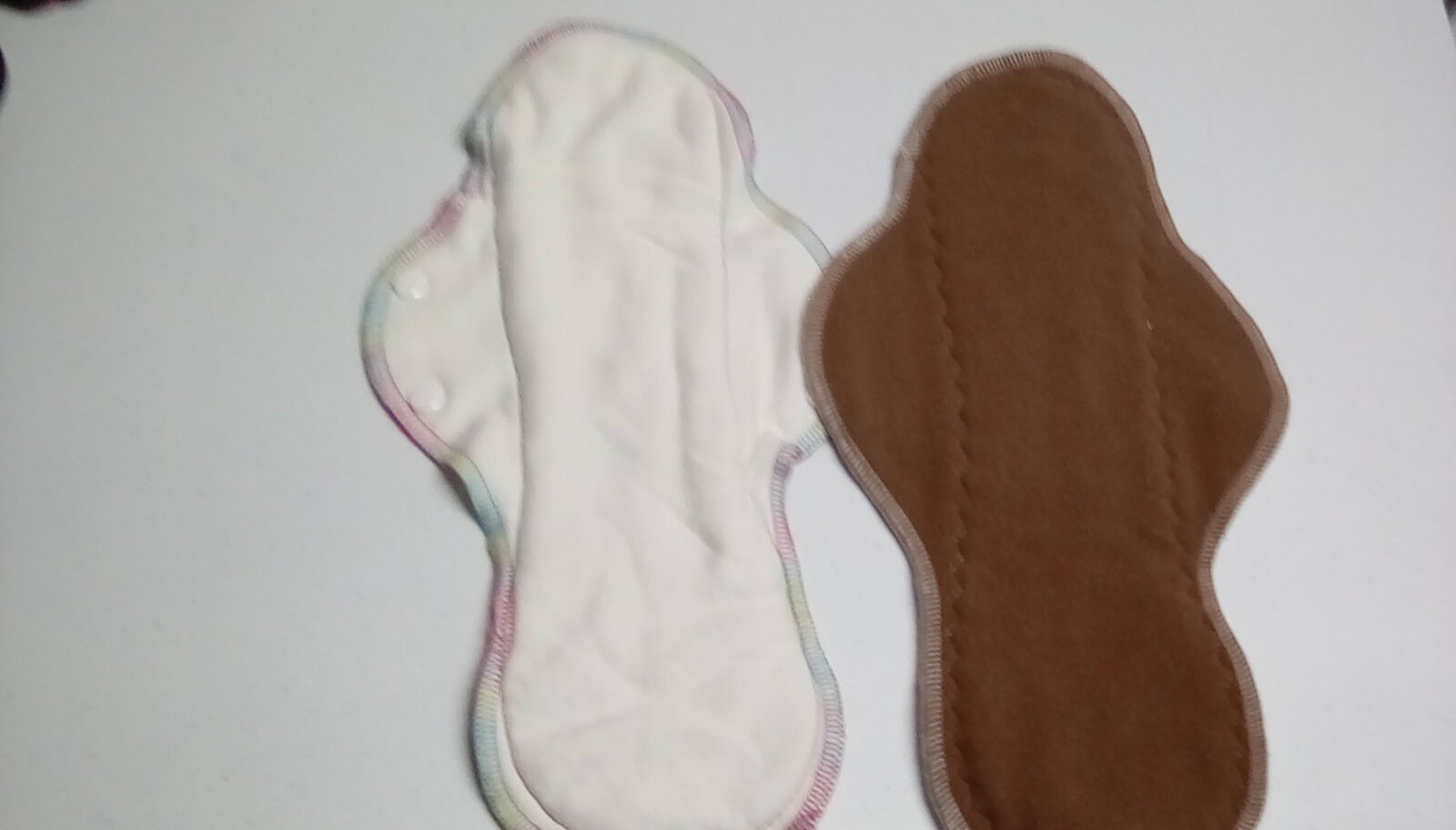 2 pads setOVERNIGHT Cotton CLOTH PADS, postpartum pads bamboo hemp organic Pads set maxi pad