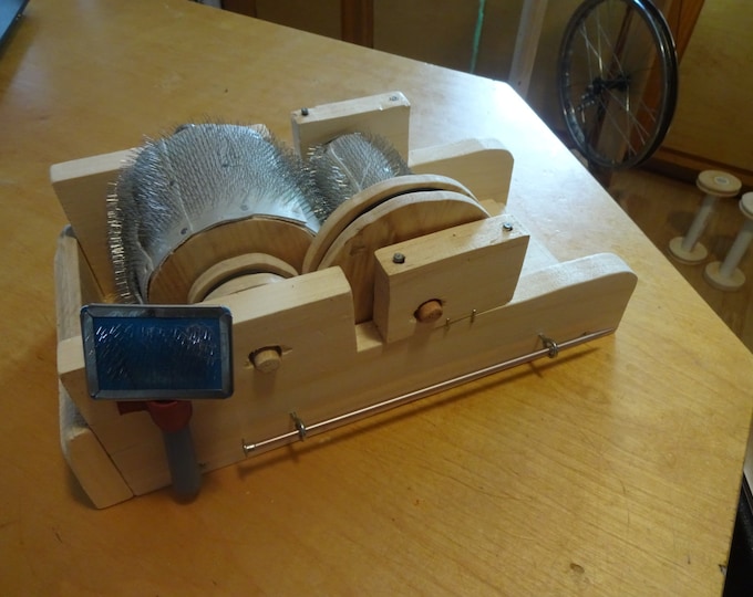 Digital Pattern Only - Calet Mini DRUM CARDER PLANS- Immediate pdf Including Patterns & Templates