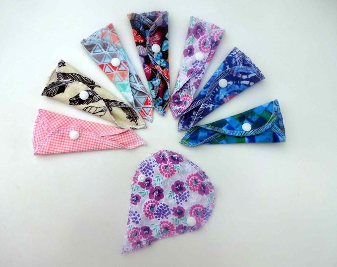 SINGLE TINY THONG Pantyliners, liners for thong, g string, panty liners everyday zero waste PADs Menstrual Care for Women-HuggableEarth