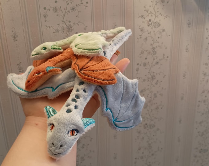 MINI POCKET DRAGONS • Put a Dragon in your Coat Today • A Wizards Best Pet • Handmade Stuffy Animal