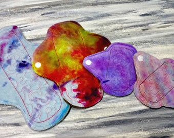 BAMBOO CLOTH PADS Backed with Windpro fleece • Best cloth pads for avoiding leaks with the unique quilted design Earth Friendly sanitary pad