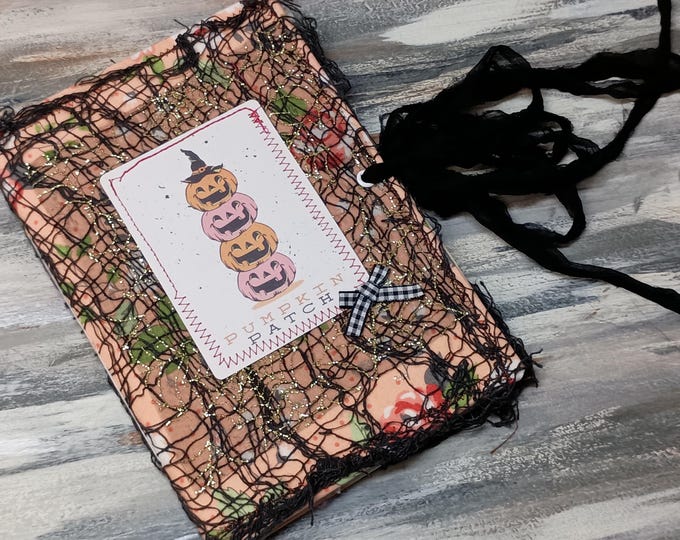 GORGEOUS PUMPKIN OCTOBER Daily notebook junk journal